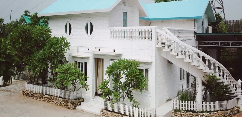 Cho thuê Tico Angelina De Villas – Biệt thự Sóc Sơn trắng đầy phong cách
