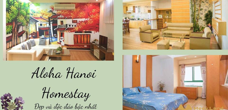 Aloha Hanoi Homestay, vị trí và thiết kế đẹp