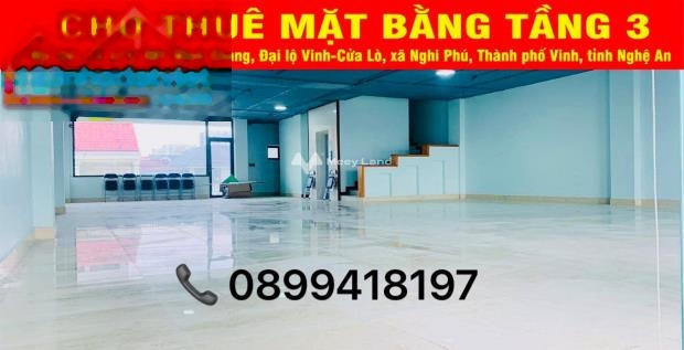 Giá thuê bàn giao 12 triệu/tháng cho thuê sàn văn phòng vị trí ngay Nghi Phú, Vinh có diện tích chung 200m2