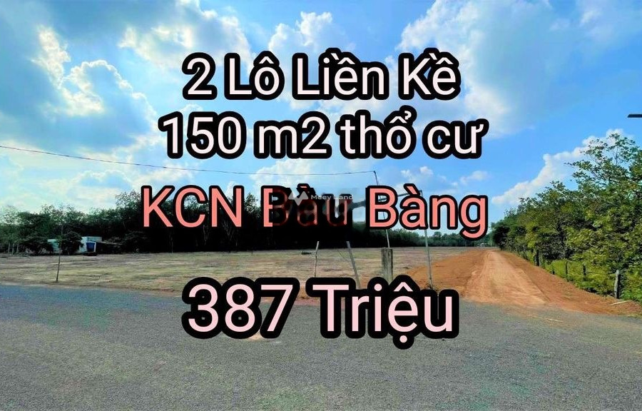 Bán 2 lô góc 150m2 tc liền kề ở KCN Bàu Bàng -01