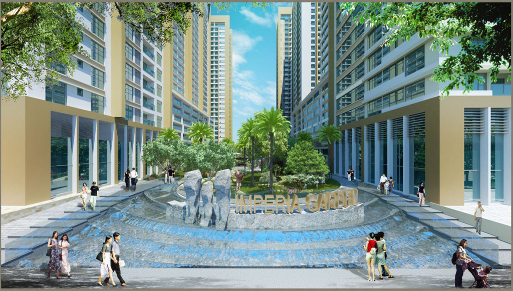 Căn hộ 3 phòng ngủ 93m tại chung cư Imperia Garden, 203 Nguyễn Huy Tưởng