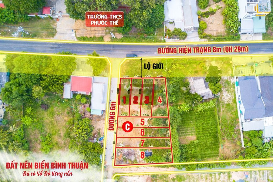 Tại Phan Thiết, Bình Thuận bán đất 1.34 tỷ, hướng Tây có diện tích tổng là 200m2-01