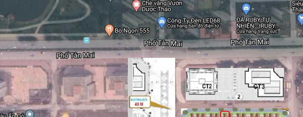 Cần bán gấp đất đấu giá Giải Phóng, Tân Mai. Diện tích 108m2. Mặt tiền 7,8m. Đường 17m-02