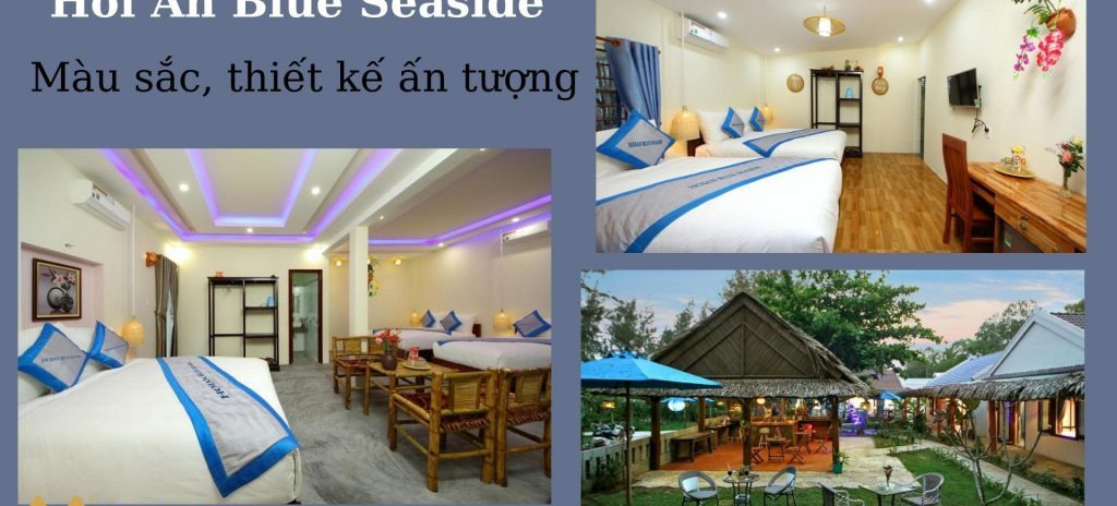 Cho thuê Hoi An Blue Seaside homestay, nằm bên bờ biển