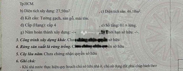 Bán nhà vị trí mặt tiền nằm ở Bình Tân, Hồ Chí Minh. Diện tích 33m2-03