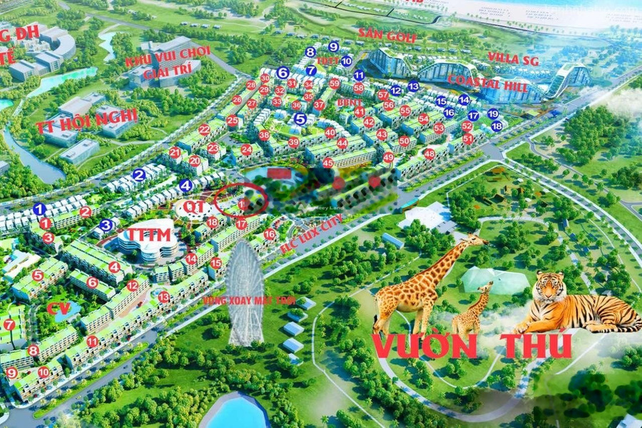 Vị trí dự án thuận tiện FLC Quy Nhơn, bán liền kề mặt tiền tọa lạc ngay ở Quy Nhơn, Bình Định diện tích khoảng là 108m2-01