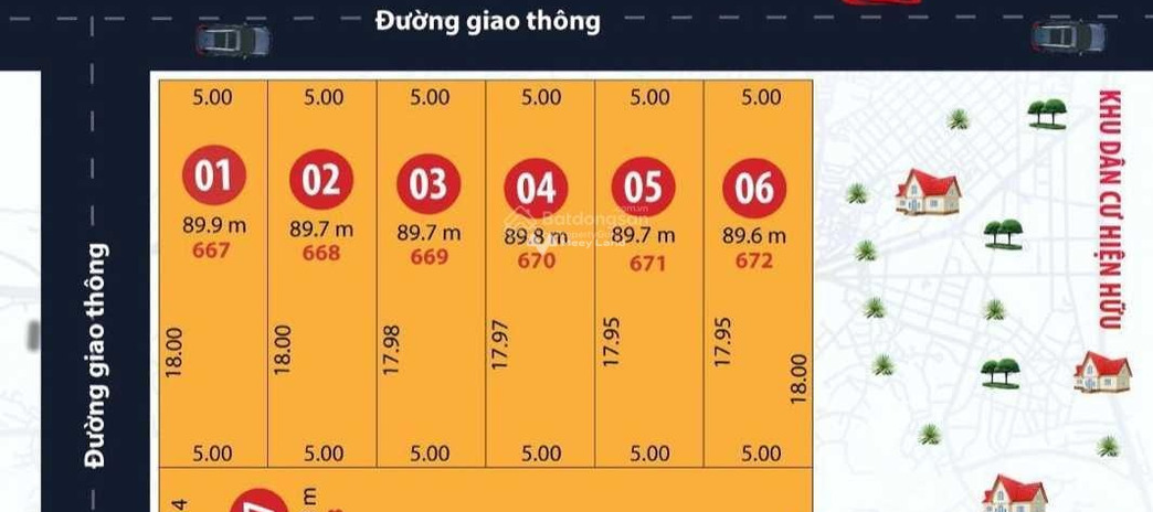 Giá rẻ 299 triệu, Bán đất diện tích đúng với trên ảnh 1694m2 vị trí đẹp tọa lạc tại Triệu Sơn, Thanh Hóa thuận tiện đi lại