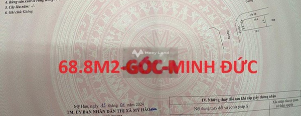 Chuyển công tác bán mảnh đất, 5999m2 giá cực kì tốt chỉ 1.77 tỷ vị trí đẹp tọa lạc ở Minh Đức, Mỹ Hào, hướng Tây vị trí trung tâm-03