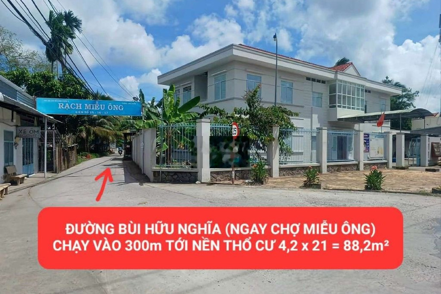 Nền Thổ Cư, Gần Chợ Miễu Ông, Cách Bùi Hữu Nghĩa 300m, P. Long Tuyền -01