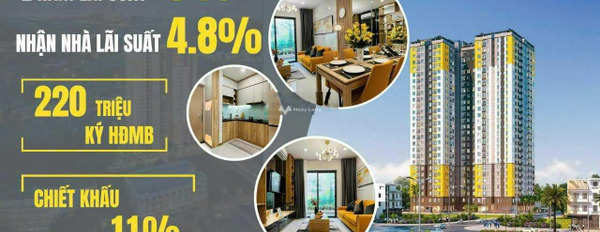 Giá 2 tỷ, bán chung cư diện tích rất rộng 52m2 vị trí trung tâm Lê Trọng Tấn, Dĩ An, trong căn hộ này thì gồm 2 PN, 2 WC trao đổi trực tiếp-02