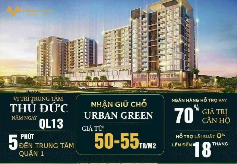 Mở bán căn hộ Urban Green - chủ đầu tư Kusto home ( chủ đầu tư Đảo Kim Cương), thanh toán 30% nhận nhà, hỗ trợ lãi xuất 18 tháng-01