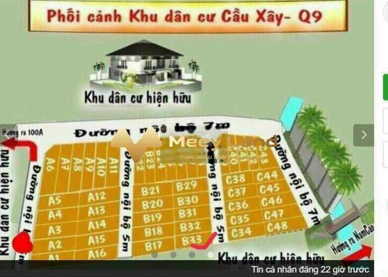 Giá bán vô cùng rẻ chỉ 3.25 tỷ bán đất dt đúng với trên ảnh 54m2 mặt tiền nằm ở Quận 9, Hồ Chí Minh-01