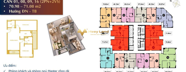 Bán căn hộ diện tích 71m2, giá 2,4 tỷ tại T&T Tower, Hoàng Mai, Hà Nội-02