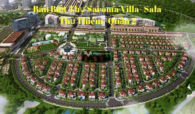 Bán Căn Biệt Thự Thô Saroma Villa Salla- Thủ Thiêm, 550m2, giá 450 tỷ 