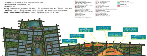 Vị trí dự án thuận tiện Green Dragon City bán mảnh đất, hướng Đông - Bắc có diện tích sàn 108m2-03