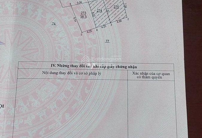 Bán nhà ở diện tích chuẩn 38m2 bán ngay với giá đề xuất chỉ 3.25 tỷ vị trí đặt ngay trên Bắc Từ Liêm, Hà Nội