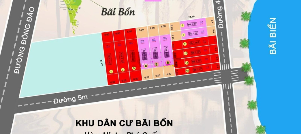 Giá thị trường chỉ 1.32 tỷ, Bán đất có diện tích tiêu chuẩn 120m2 vị trí hấp dẫn ngay tại Hàm Ninh, Kiên Giang, hướng Đông gọi ngay!