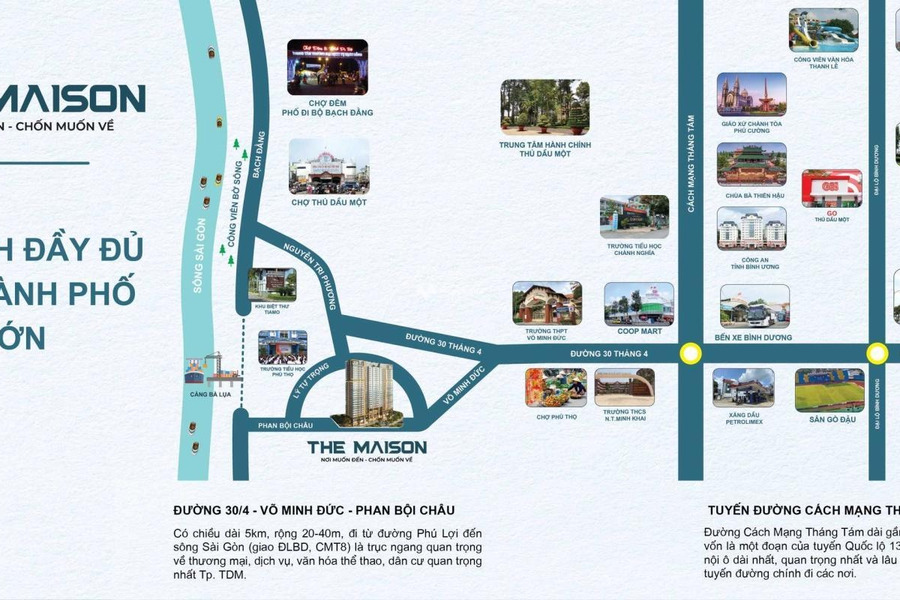Tổng giá 2.3 tỷ, bán chung cư Diện tích đất 77m2 vị trí đẹp nằm ngay Phú Thọ, Thủ Dầu Một, ngôi căn hộ này có 3 PN, 2 WC lh để xem ngay-01