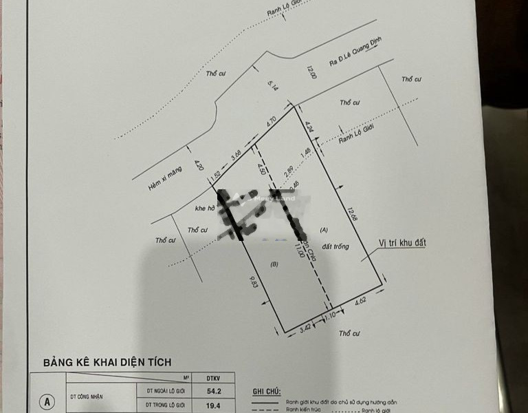 Phường 5, Bình Thạnh bán đất giá hữu nghị 6.9 tỷ diện tích chung là 67m2-01