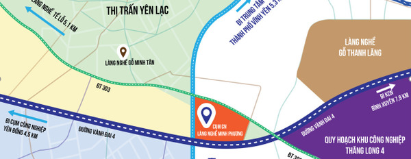 Đất mặt đường 50m - thị trấn Yên Lạc - Vĩnh Phúc giá chỉ từ 9 triệu/m2 đến 13 triệu/m2-03