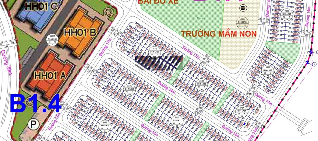 7 tỷ, bán liền kề diện tích sàn là 100m2 gần Kiến Hưng, Hà Nội, hướng Tây - Nam lh xem trực tiếp
