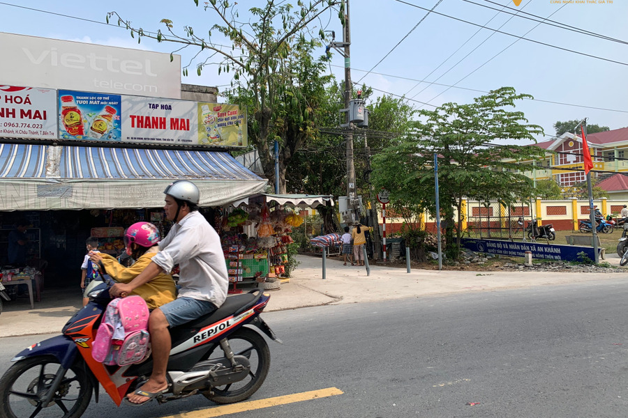 Nền thổ cư đối diện trường trung học cơ sở An Khánh, Châu Thành-01