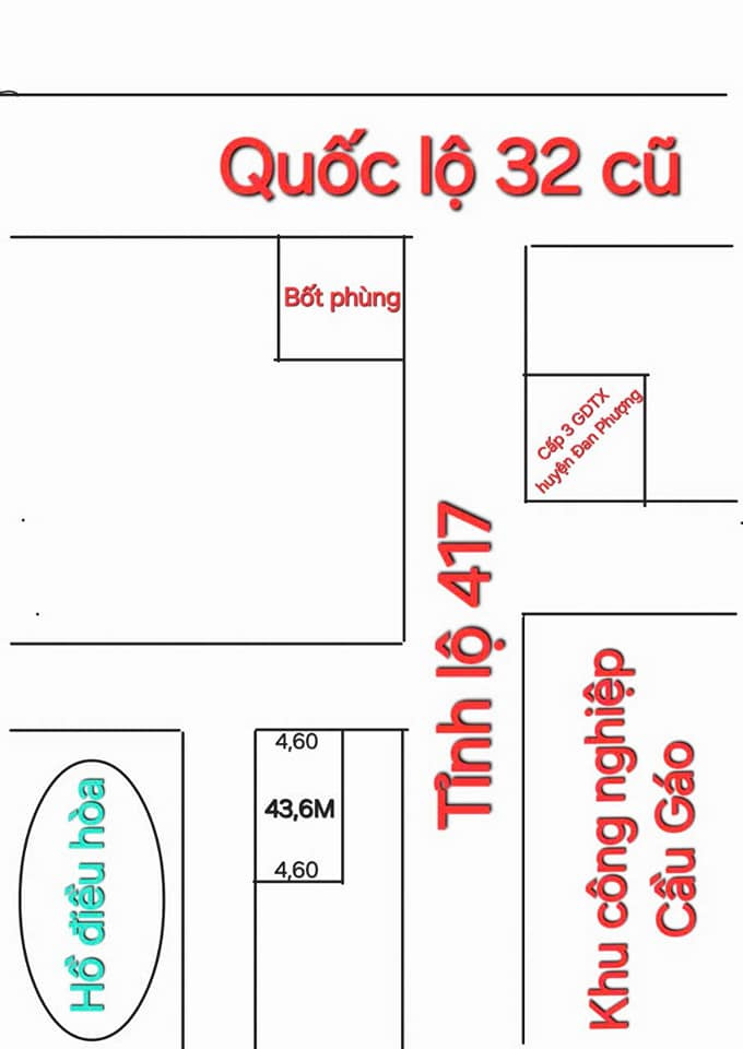 Bán đất huyện Đan Phượng thành phố Hà Nội giá 2.25 tỷ-1