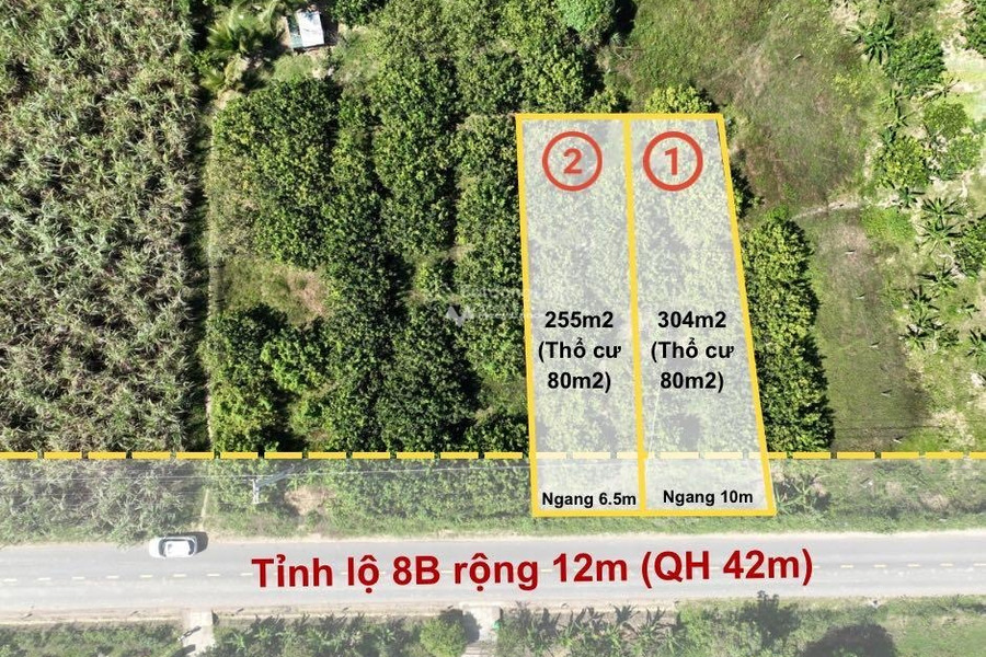 Tọa lạc ở Tỉnh Lộ 8B, Khánh Hòa bán đất diện tích thực là 304m2-01