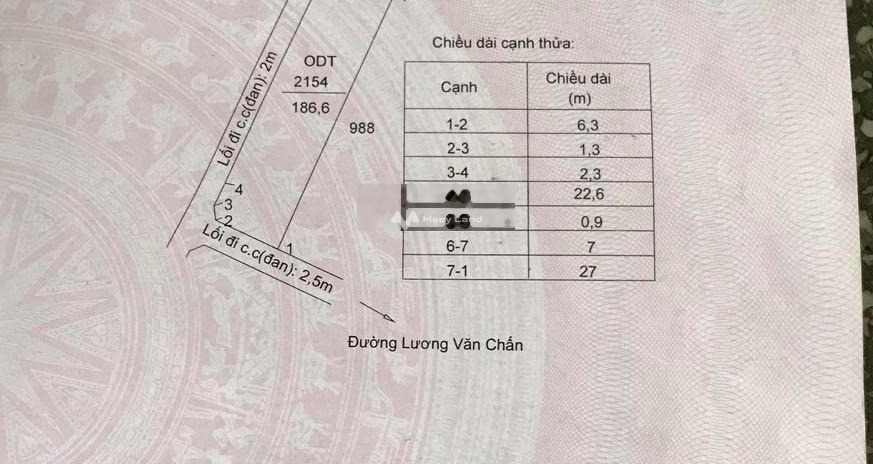 Diện tích 186m2 bán nhà ở vị trí thuận tiện Lương Văn Chấn, Tân An tổng quan nhà có tổng cộng 2 PN 2 WC tin chính chủ
