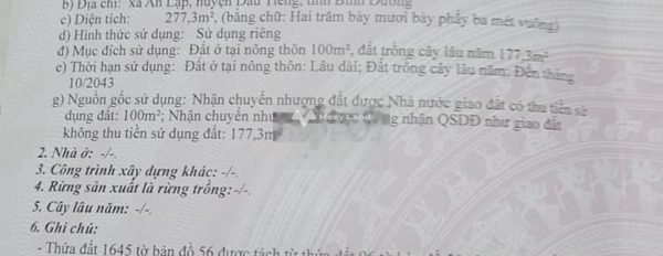 1.7 tỷ bán đất có diện tích khoảng 277m2 ở An Lập, Bình Dương-03