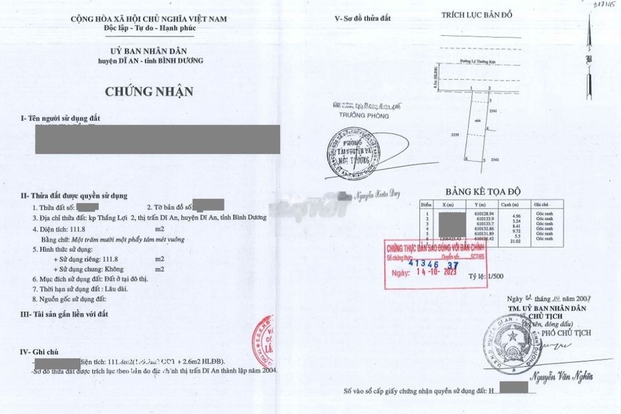 Diện tích 112m2 bán nhà ở tọa lạc ngay tại Dĩ An, Dĩ An nhà có tổng cộng 2 PN 1 WC vui lòng liên hệ để xem trực tiếp-01