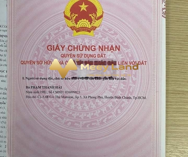 Bán chung cư mặt tiền nằm ngay ở Đường Nguyễn Văn Linh, Xã Phong Phú giá bán siêu rẻ chỉ 1.85 tỷ-01