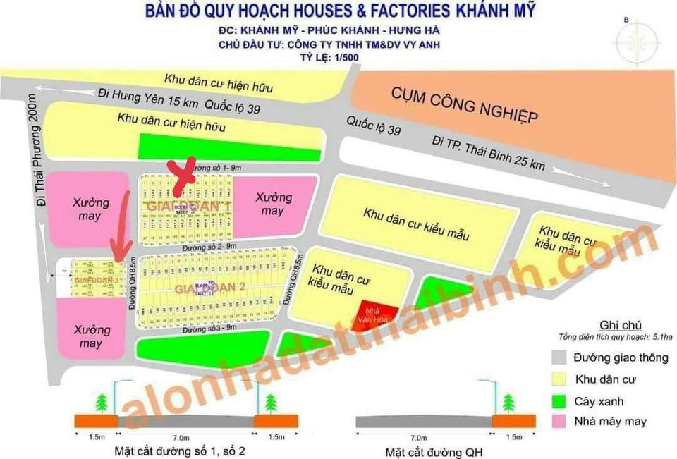 Bán đất huyện Hưng Hà tỉnh Thái Bình giá 750.0 triệu-1