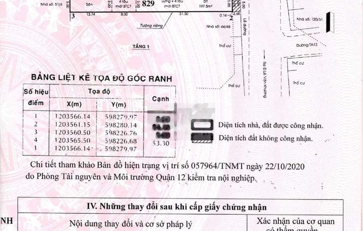 bán Tòa nhà CHDV MT Trần Thị Cờ giá 52 tỷ 