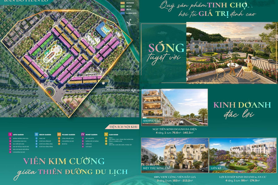 Bán liền kề nội thất hoàn mỹ Nhà Thô mặt tiền nằm ở Hạ Long, Quảng Ninh bán ngay với giá cơ bản từ 8 tỷ tổng diện tích 96m2, hướng Đông - Nam-01