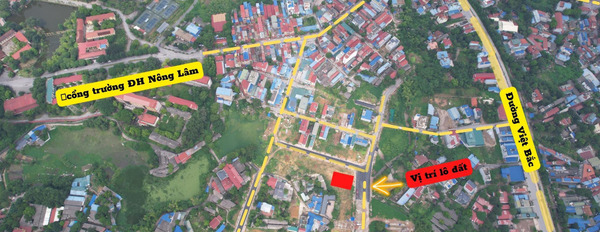 Bán 2 lô đất liền kề 162m2, 166m2 gần trường Đại học Nông Lâm, Quang Trung, Thái Nguyên. Giá 3 tỷxx-02