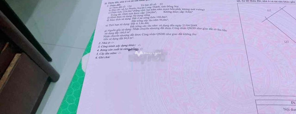 Do cần gấp tiền bán đất An Phước, Đồng Nai giá bán cực tốt chỉ 3.2 tỷ diện tích thực như trên hình 254m2-02